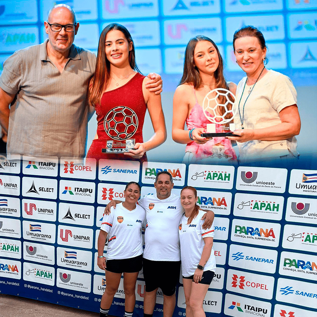 Handebol de Sarandi é destaque em Simpósio Internacional e conquista premiação estadual